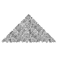 zig zag tri top